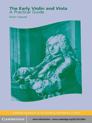 cover image of The Early Violin and Viola